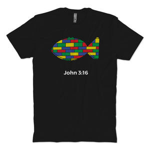 John 3:16 (Fish) T-shirt