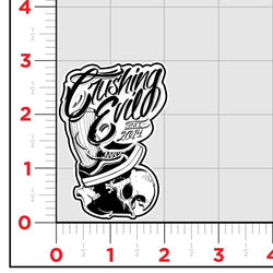 Crushing Sticker