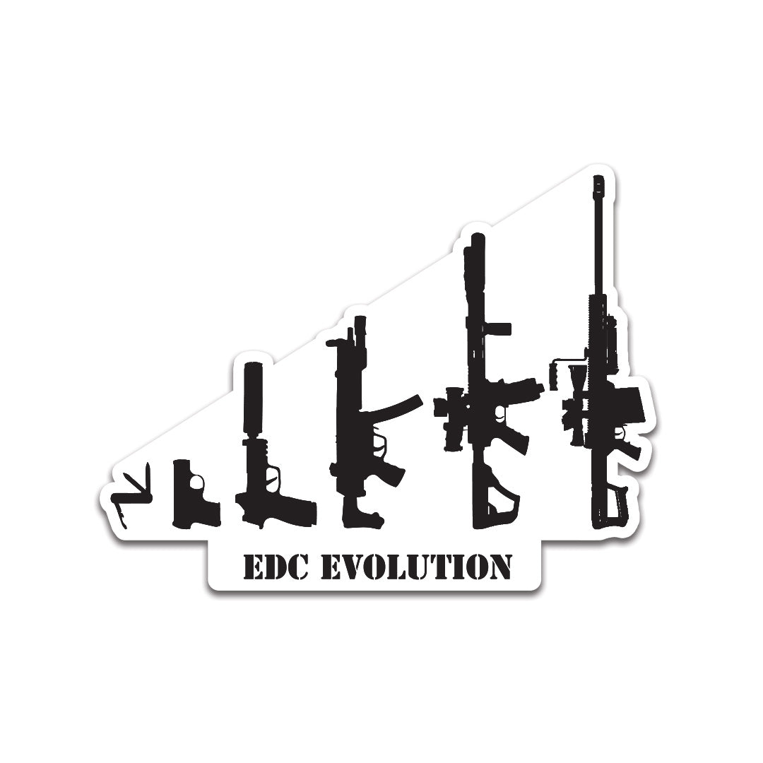 EDC Evolution Sticker