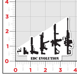 EDC Evolution Sticker