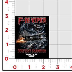 F-16 Viper Sticker