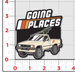 Going Places Sticker