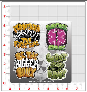 TFE Graffiti Sticker Pack