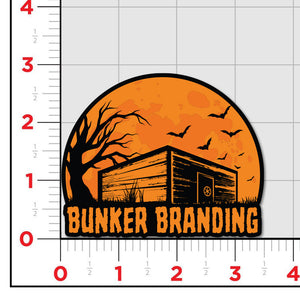 Haunted Branding Sticker