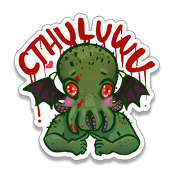 Cthuluwu Sticker