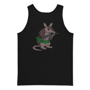 Armed To The Dillo Tank