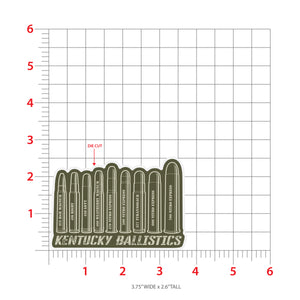 Kentucky Ballistics Sticker Bundle #1