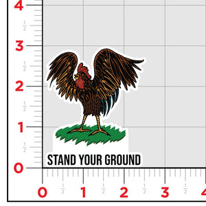 Noble Rooster Sticker
