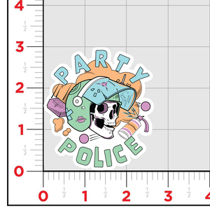 Party Police Sticker