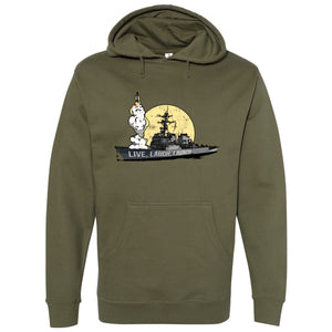 Live Laugh Launch Destroyer Hoodie