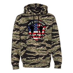 'Merica Tiger Camo Hoodie