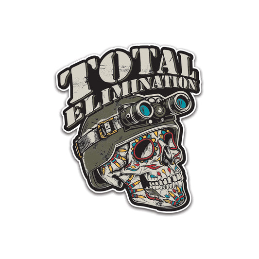 Total Elimination Sticker