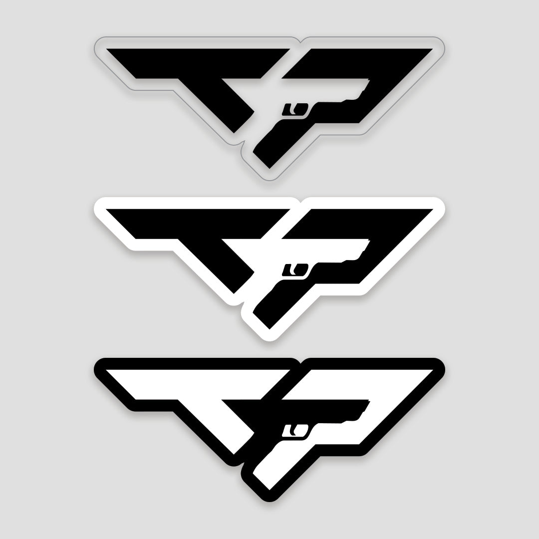 Texas Plinking Logo Sticker