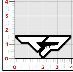 Texas Plinking Logo Sticker