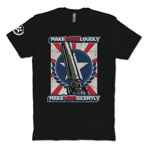 Make War Silently T-Shirt