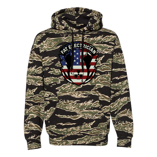 'Merica Tiger Camo Hoodie