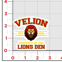 Lion's Den Sticker