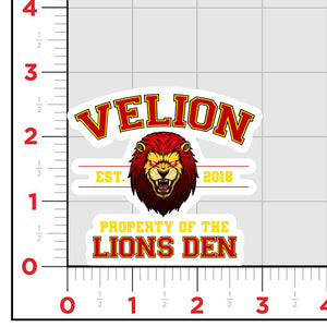 Lion's Den Sticker