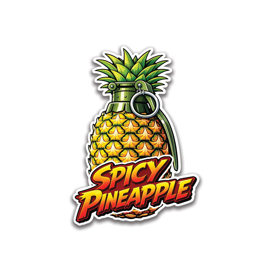 Spicy Pineapple Sticker