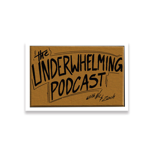 Underwhelming Sign Sticker