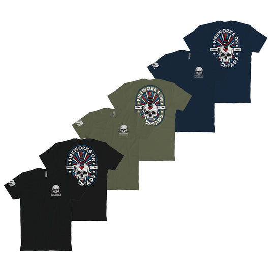 Fireworks On Foreheads T-Shirt