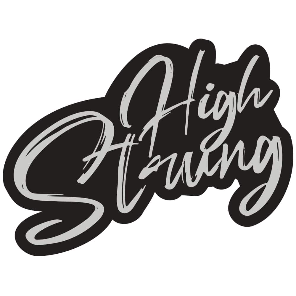 High Strung Stickers