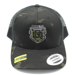 Demo Camo Shield Hat