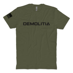 Demolitia - Military Green T-Shirt