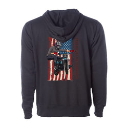 American Flag Trick Hoodie