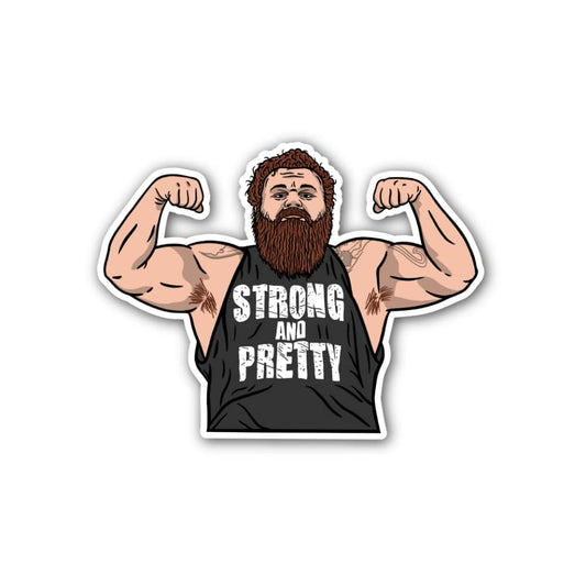 Strongmen Sticker