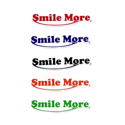 Smile More Sticker